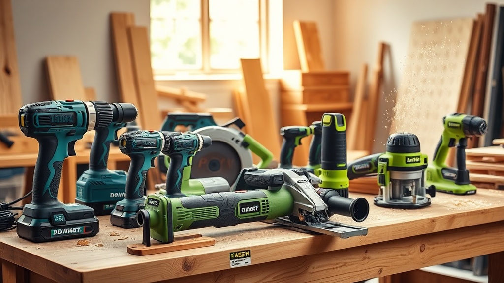 6 Trusted Woodworking Power Tool Brands